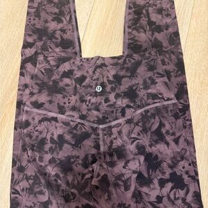 Lululemon Align High Rise Mini Dusk Floral 25”